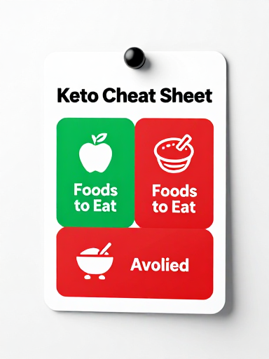 Keto Cheat Sheet