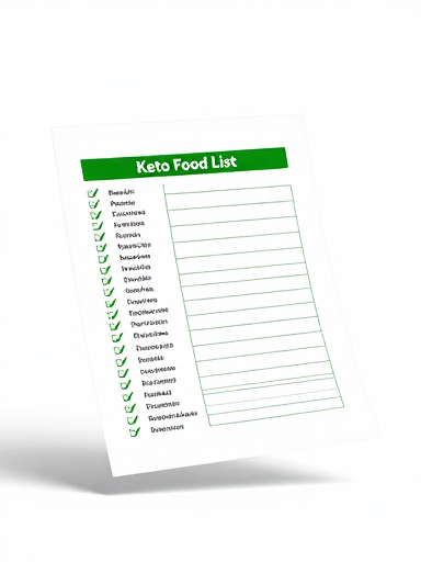 Grocery-Ready Keto Food List